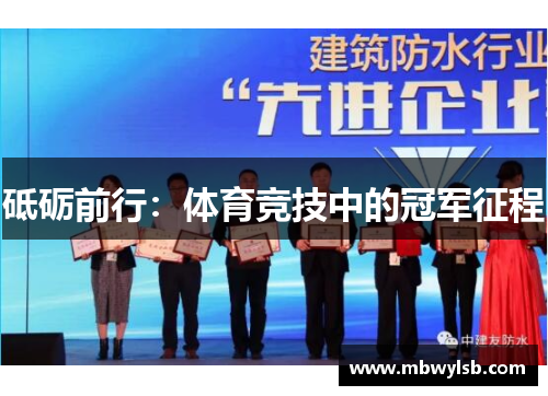 砥砺前行：体育竞技中的冠军征程